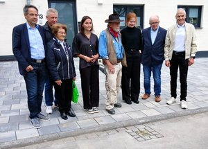 20250610 Tannenstrasse Gruppe Buergermeister U.a. Foto Julie Georgis