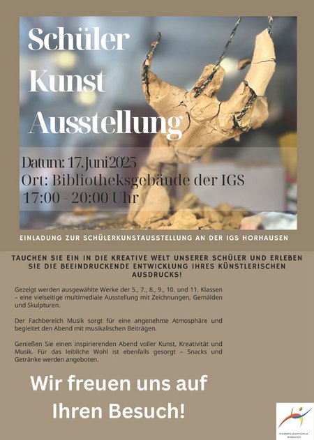 2025 06 17 Plakat Schueler Kunst Ausstellung